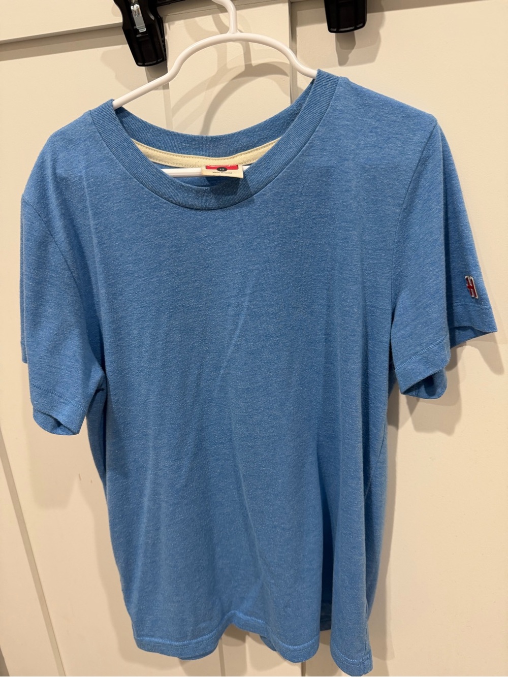 HOMAGE Light Blue Heather Crewneck Short-Sleeve Tee